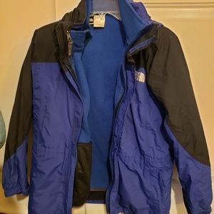 Boys Large NorthFace 3-in-1 coat